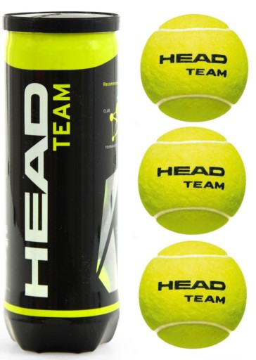 Tenisové loptičky Head Team x 3