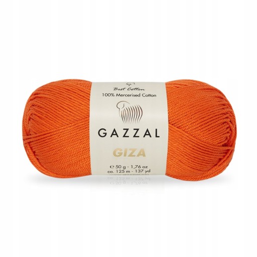 Gazzal priadza GIZA 2465 Orange