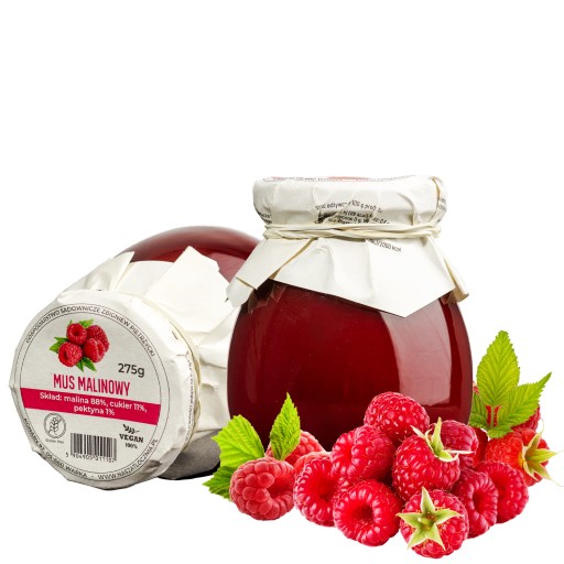 Domáca malinová pena pre deti bez konzervantov 275g