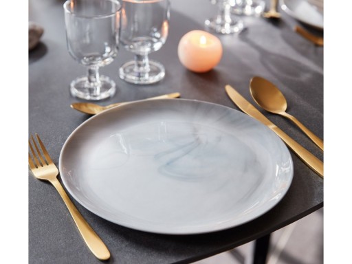 25 cm Mramorová žula Diwali LUMINARC plytký tanier