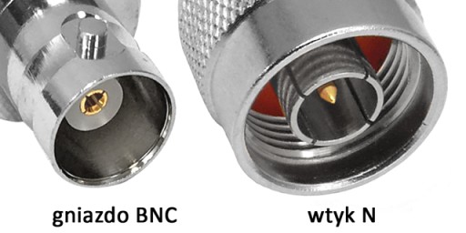 RF anténny adaptér BNC/gn-N/wt 50Ohm