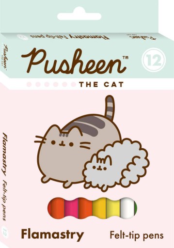 Fixky 12 farieb. PUSHEEN