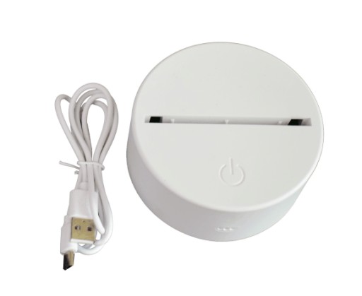Vložka pre 3D lampu, Obrázok pre lampu bez lampy