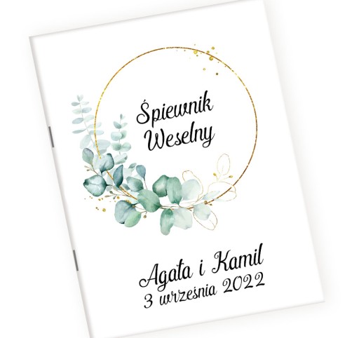 Svadobný spevník SVADOBNÉ SPEVÁČKY KNIHY SVADOBNÉ A5 VYTVORTE SI VLASTNÝ ZOZNAM