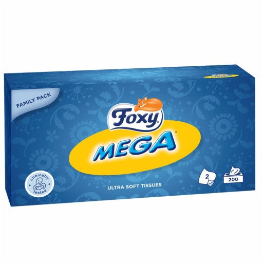 Utierky Foxy HYGIENA 200 ks. MEGA box