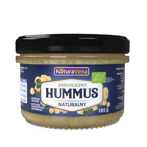 PRÍRODNÝ BIO HUMMUS 185 g - NATURAVENA