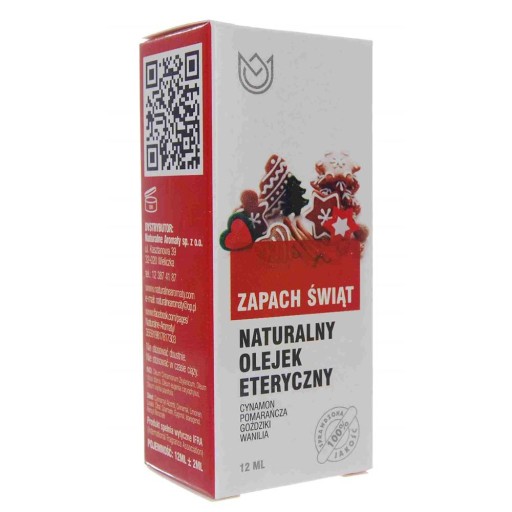 Prírodný esenciálny olej 100% vianočná vôňa 10 ml
