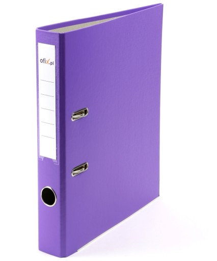 BINDER A4 50mm FIALOVÉ VYZTUŽENÉ KOVANIE