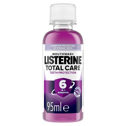 LISTERINE Ústna voda na ochranu zubov Total Care, 95 ml