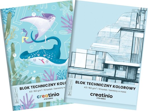 CREATINIO TECHNICAL BLOCK A3 COLOR 10 listov 160G