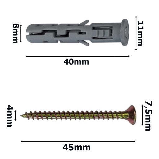 72x kolíky na upevnenie dosky na fľaše 230x78 173x78 cm