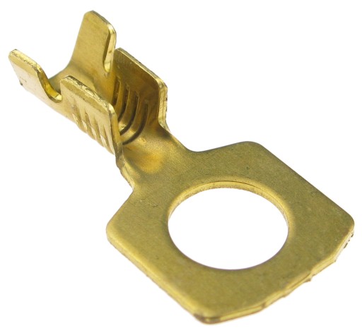 Štvorcový kruhový konektor M6 (10 ks) /4775-10
