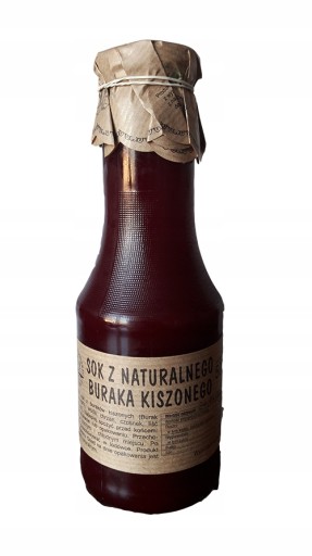 PRÍRODNÁ ŠŤAVA Z NAKLADAnej repy 500ml Nadwarciańskie Specjały