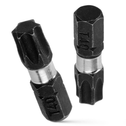 NÁRAZOVÉ HROTY ÚRAZOVÝ BIT SILNÝ SKRUTKOVACÍ BIT TX40 25 MM