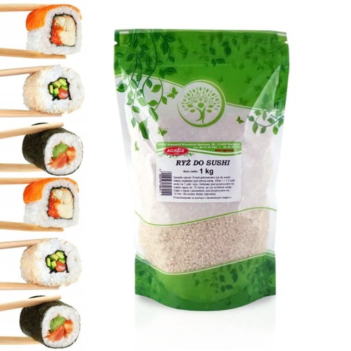 RYŽA na SUSHI 1kg Prémiová ryža na sushi KVALITA