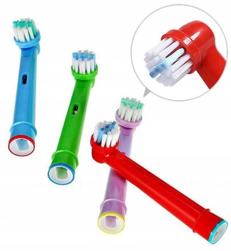 8x NÁHRADNÉ NÁSTROJE PRE ORAL-B COLOR/RED+ KRYT STIERAČA NA PÚŠKA