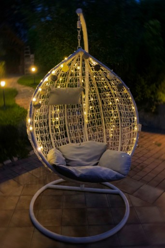 100 LED DRÔTOVÝCH LAMPY, NA BATÉRIU, TEPLEJ BIELY, 10 M