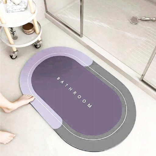 PROTIŠMYKOVÁ KÚPEĽŇOVÁ PODLOŽKA, RÝCHLOSCHNÚCA, ABSORPČNÁ KÚPEĽŇOVÁ koberček