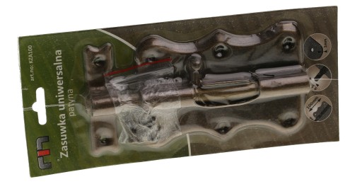 ZÁPADKA ZÁPADKA PATINA 100 mm ZATVORENIE ZÁPADKY