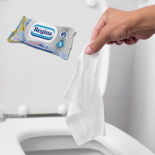REGINA Ultra Med VLHČENÝ PAPIER PROTI PODRÁŽDENÍM