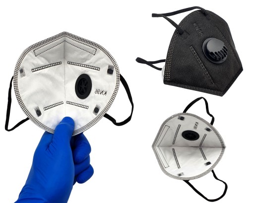KN95 PROTIVÍRUSOVÁ MASKA S FILTRAČNÝM VENTILOM