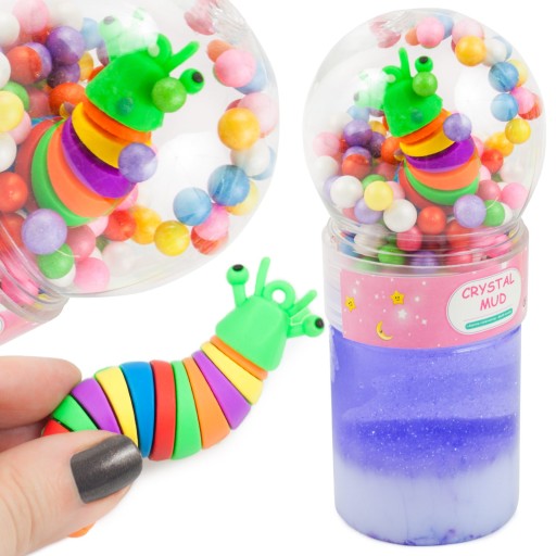 Súprava cesta SLIME a hračka SENSORY fidget