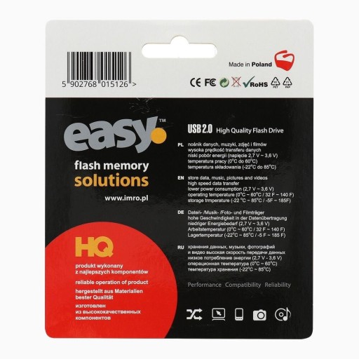 Prenosná pamäť Pendrive Imro Easy ECO 16GB