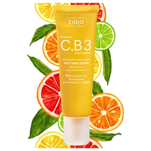 Aktívne multivitamínové sérum 30ml Vitamín C.B3 ZIAJA