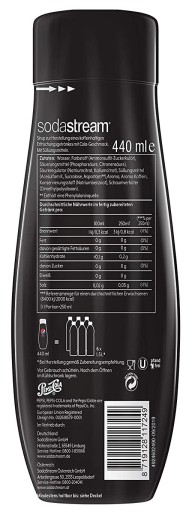 Sirup do SodaStream Pepsi Max karbonizátor 440 ml