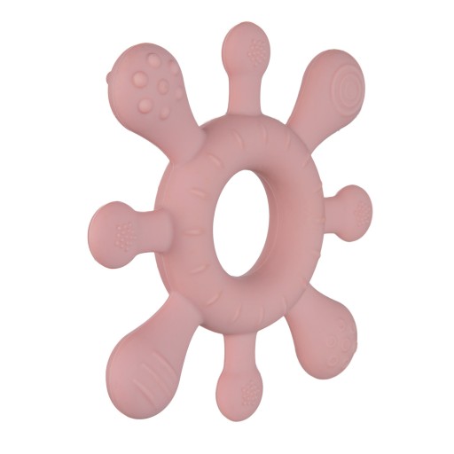 Silikónové hryzátko Canpol Baby s cvočkami Starfish 80/307