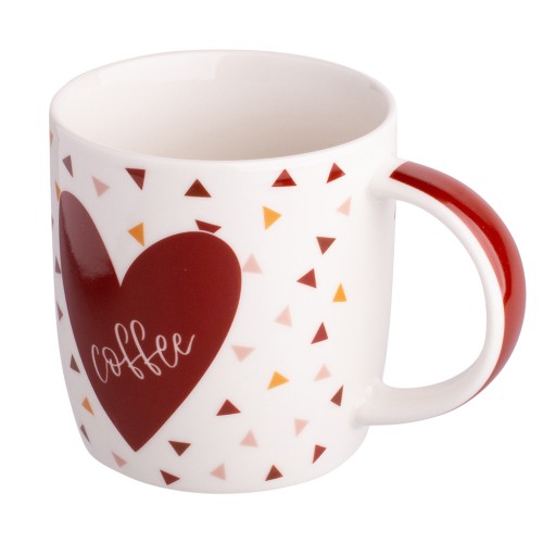 Porcelánový hrnček na kávu srdiečko Love Coffee Altom Design 300 ml