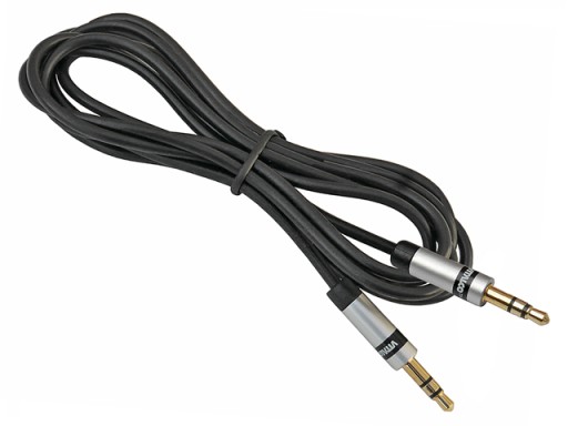 JACK kábel 3,5mm 3P TRS stereo zástrčka-zástrčka SLIM VITALCO 2m