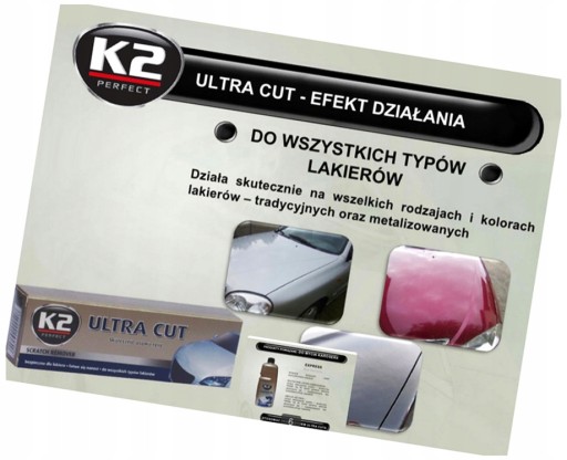 K2 ULTRA CUT PRE EFEKTÍVNE ODSTRAŇOVANIE ŠKRABINCOV 100g 951