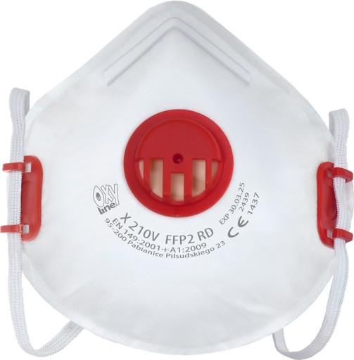 Polomaska FFP2 ochranná maska s ventilom