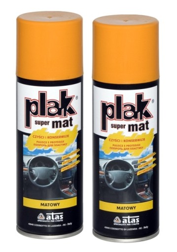 AUTOPLAK NA KOKPIT PLASTOVÁ PODLOŽKA 200ML PAPAYA