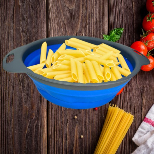 SILIKÓNOVÝ CEDNÍK SITKO ODKAPÁVAČ NA OVOCIE CESTOVINY 24 cm