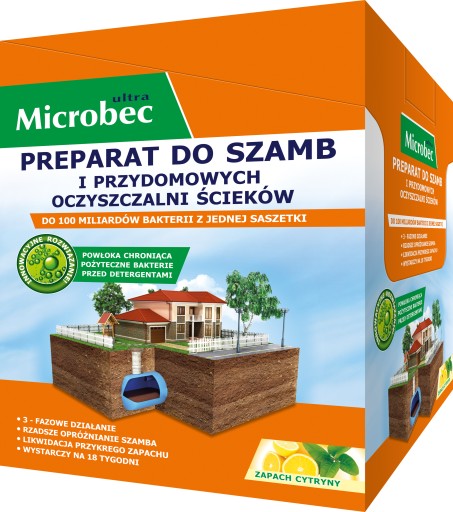 Microbec ULTRA 25g - prípravok pre septiky