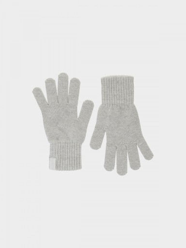 Dámske viskózové rukavice sivej farby OUTHORN L/XL
