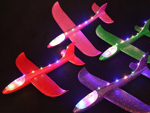 Hoblík z polystyrénu, 47 cm, s LED svetlom