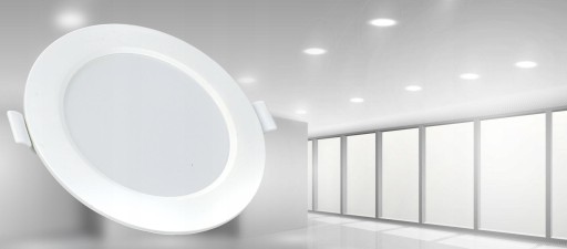 Stropné svietidlo pre závesný stropný panel, držiak LED svietidla, 6W, stud