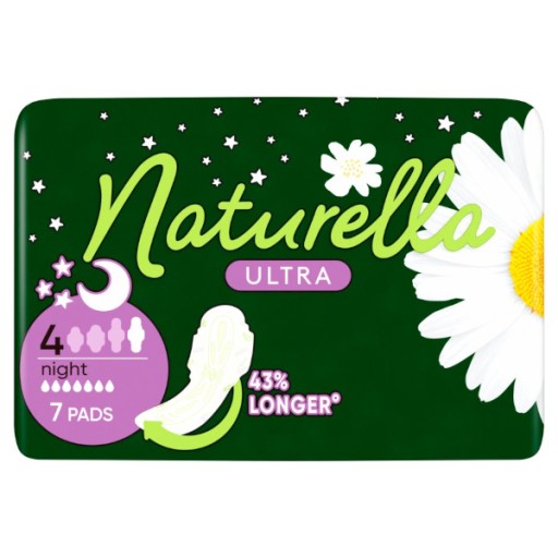 Hygienické vložky NATURELLA Ultra Night 7 ks.