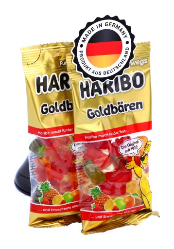 HARIBO MINI Golden Teddy Bears ovocné želé 75g DE