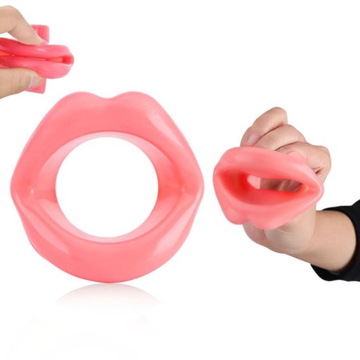 Otvorte roubík SILIKÓNOVÉ ÚSTA pre orálny sex