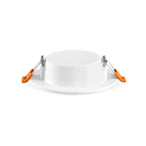 LED STROPNÉ SVETLO Zapustené okrúhle Biele Moderný Dizajn 4W 4000K