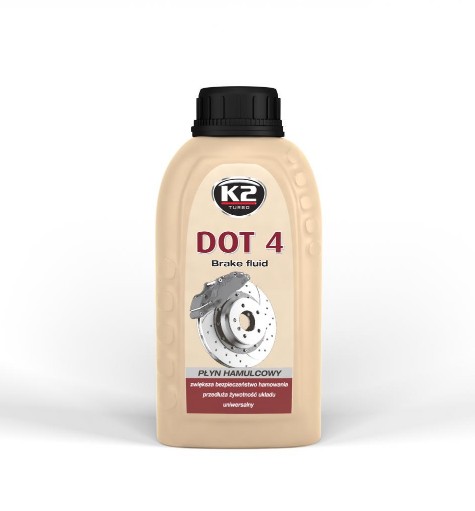 K2 DOT4 RACING DOT 4 250ML BRZDOVÁ KVAPALINA