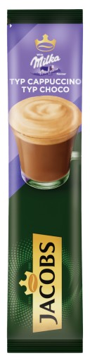 Jacobs Cappuccino Choco Milka káva 15,8g x 8 ks