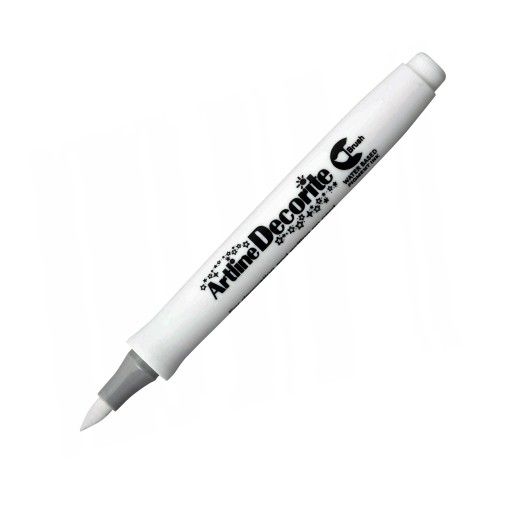 Permanentný popisovač Štetec biely Artline 1 ks.