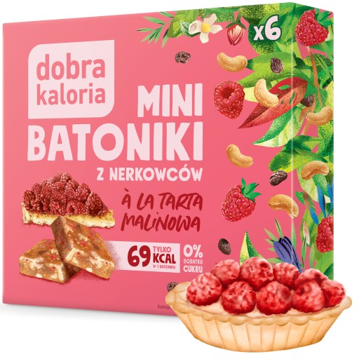 DOBRÉ KALÓRIE BEZ CUKRU tyčinka mini malinový koláč zdravý zeleninový FIT snack