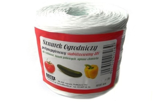 Polypropylénový záhradnícky špagát PP TEX1000 500m