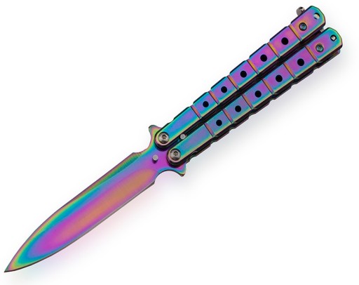 BOTTERFLY KNIFE RAINBOW BALISONG CS:GO SKLADACIE TRIKY RAINBOW COUNTER